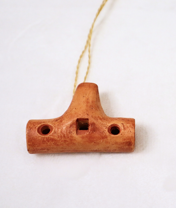 Tezcat Clay Whistle (Mockingbird) by Nash Tavewa