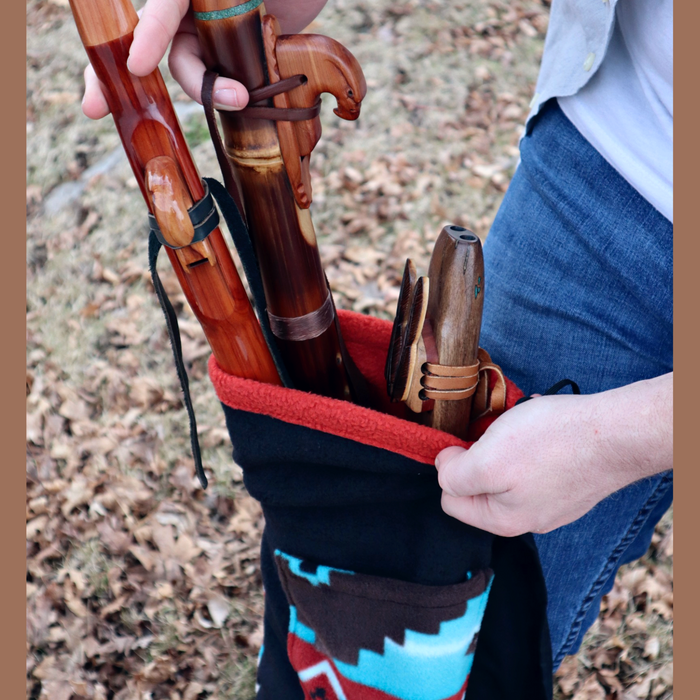 Deluxe Flute Bag for Native American Flutes