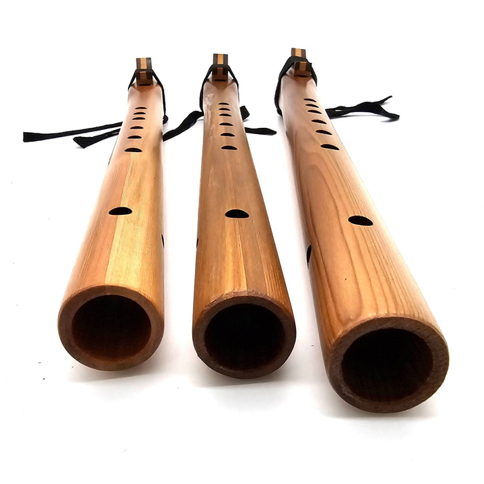 Beginner Native American Style G Flute  | Medium Sized | Natural Heartwood Cedar