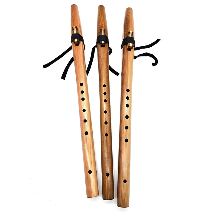 Beginner Native American Style G Flute  | Medium Sized | Natural Heartwood Cedar