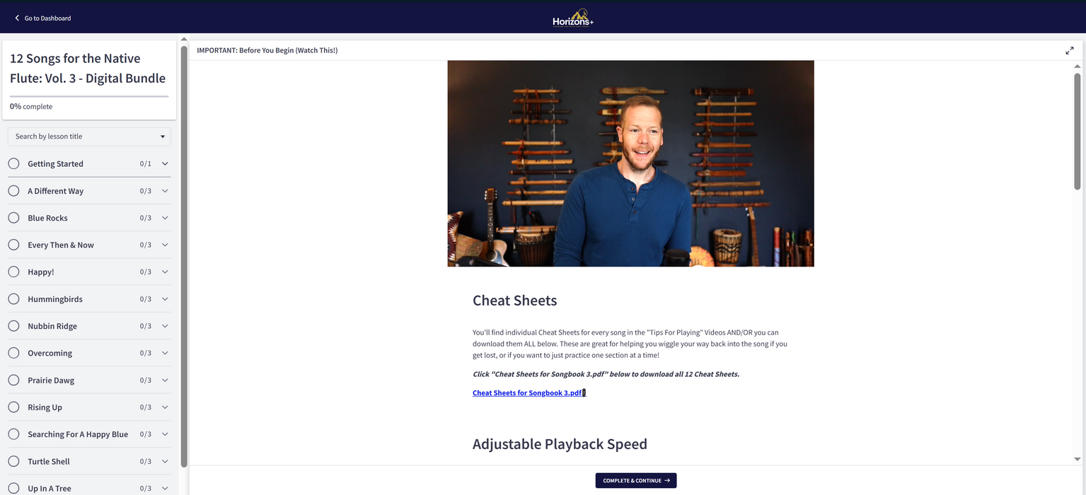 12 Songs for the Native Flute: Vol. 3 - Digital Bundle