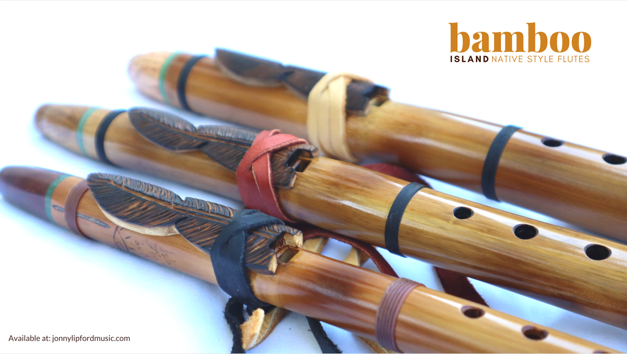 Island Flutes Bamboo Series [E5] Native American-Style Flute