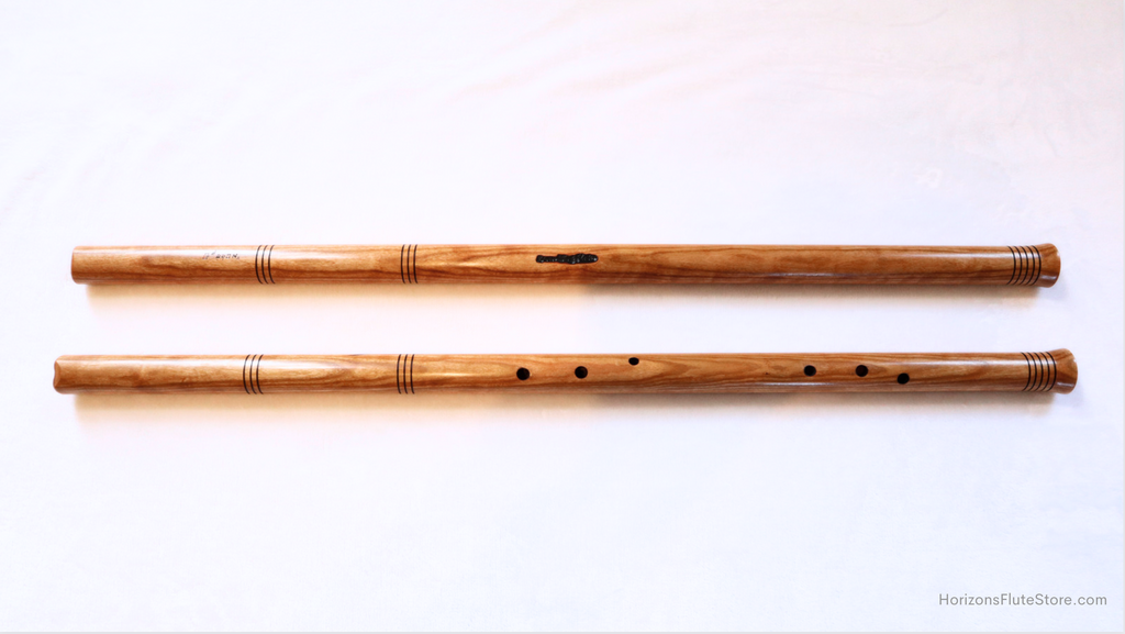 Raven Wing Flutes - Basketmaker [G#] Rim-Blown Flute
