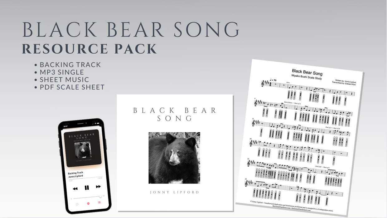 Black Bear Song (Miyako Bushi Scale) [Resource Pack]