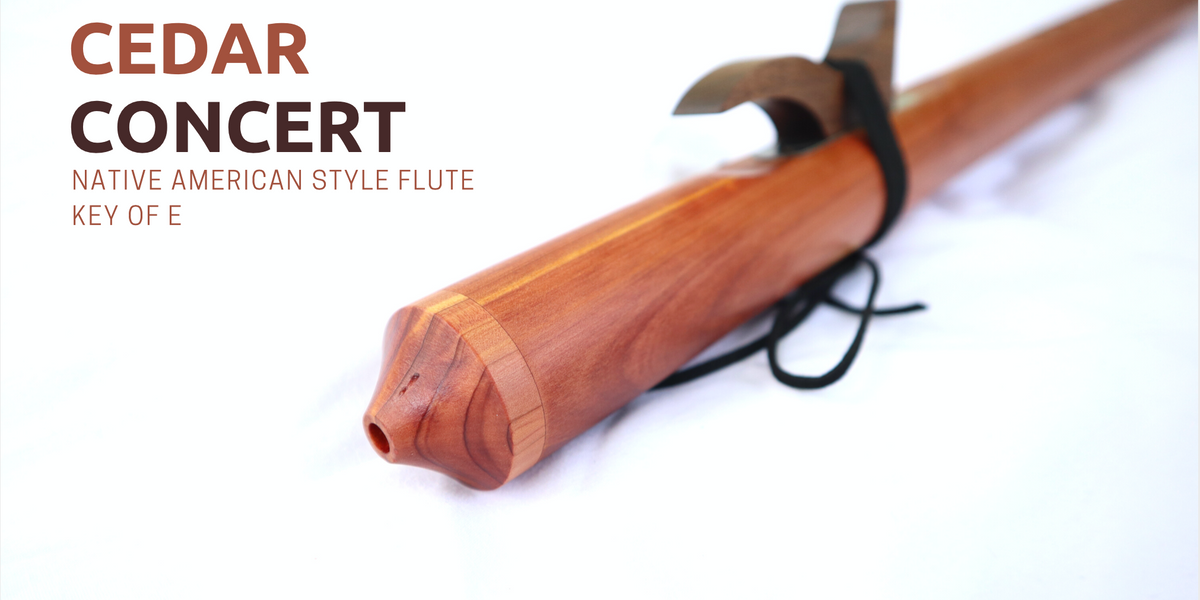 Butch Hall Flutes - Concert Series [E4] Native American-Style Flute ...