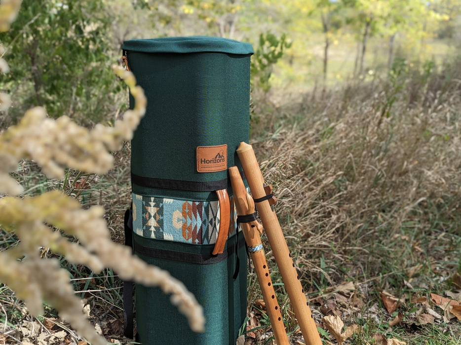 The Crusader | Native American Flute Case [Holds 18+ flutes]