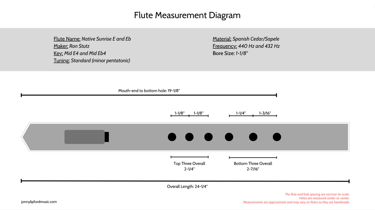 Native Sunrise Flutes - Design Your Own Flute [Eb4/D#] - Native American-Style Flutes