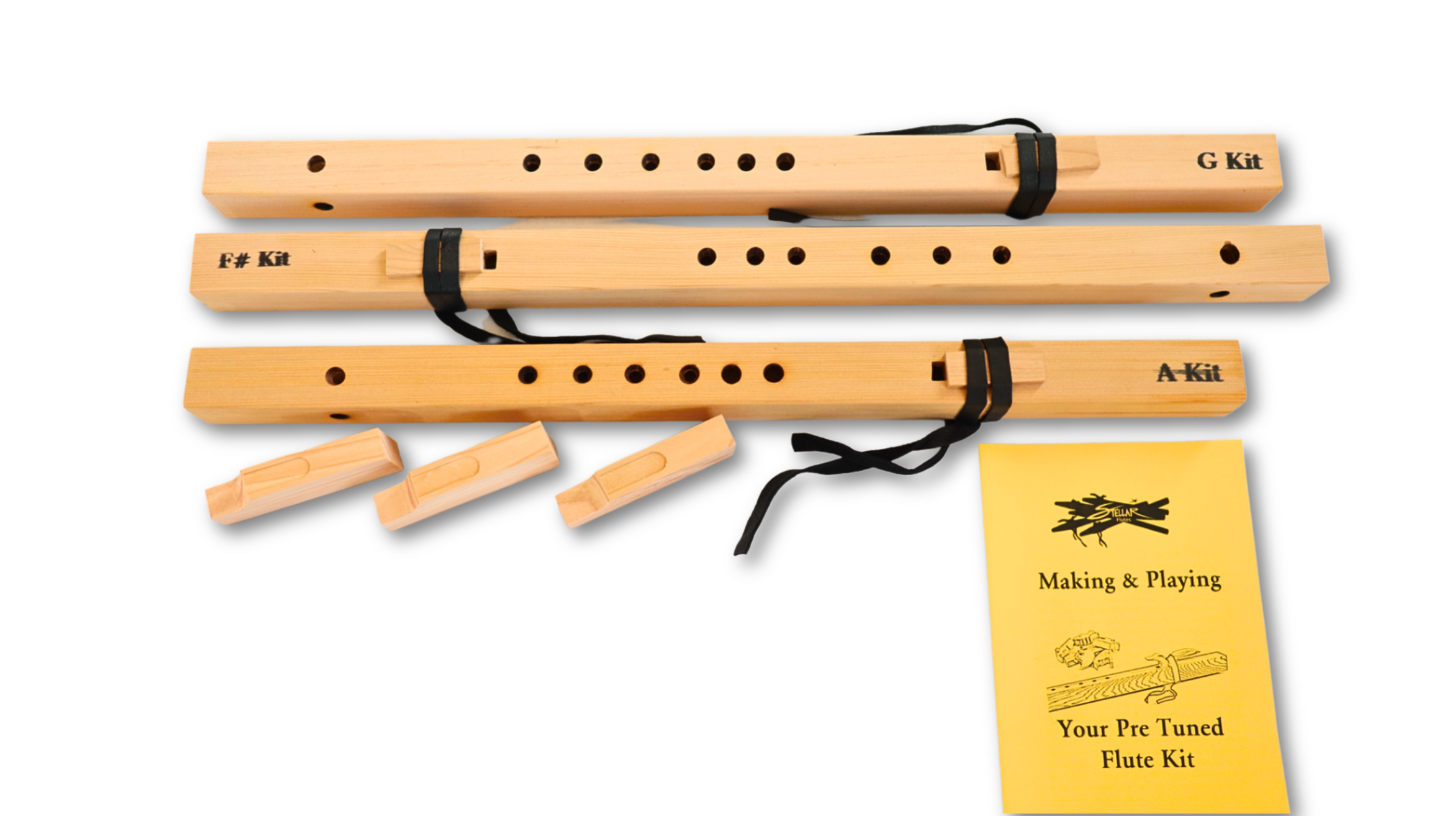 Flute Kits by Stellar Flutes [Great DIY Project!] — Horizons Flute Store