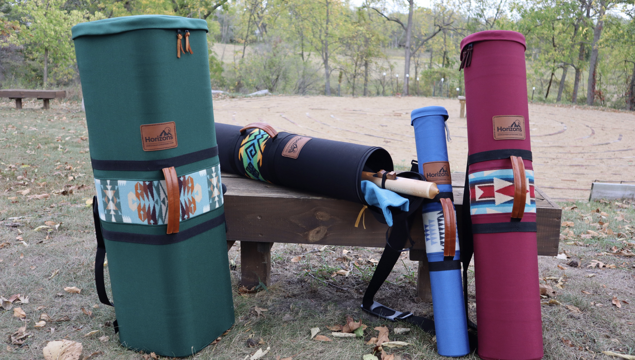 The Crusader | Native American Flute Case [Holds 18+ flutes]
