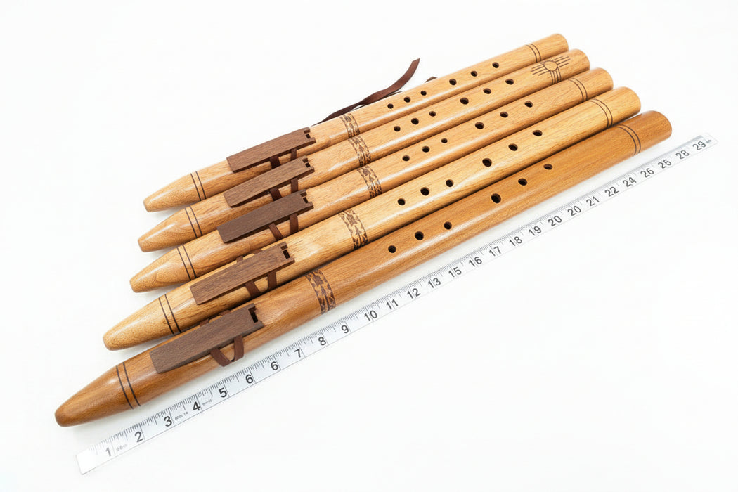 #AC191-AC195 Rain Spirit Flutes [D-G#] Native American-Style Flute