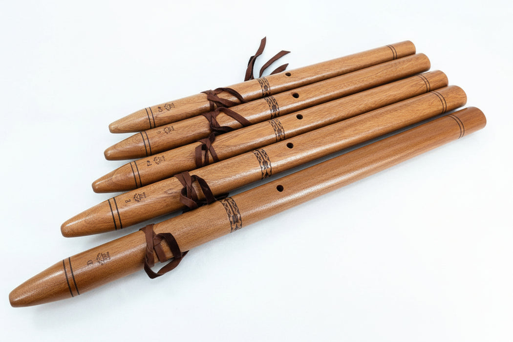 #AC191-AC195 Rain Spirit Flutes [D-G#] Native American-Style Flute
