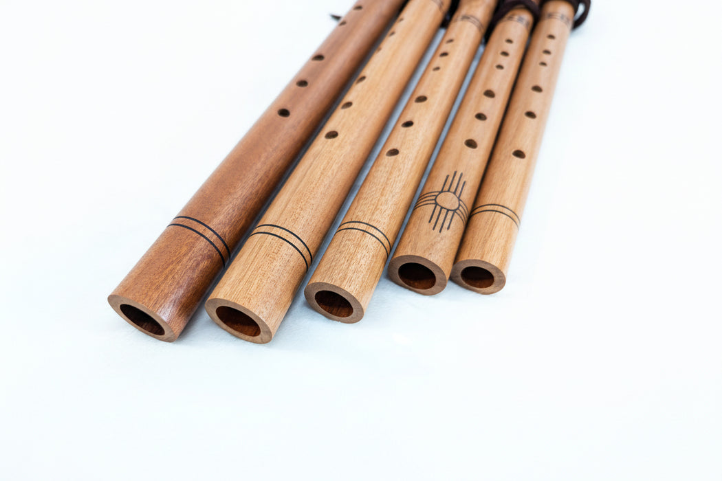 #AC191-AC195 Rain Spirit Flutes [D-G#] Native American-Style Flute