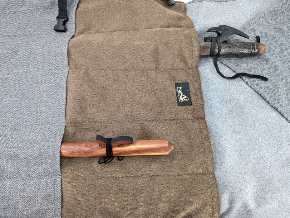 The Traveler | Native American Flute Bag [Holds 10-20 flutes]