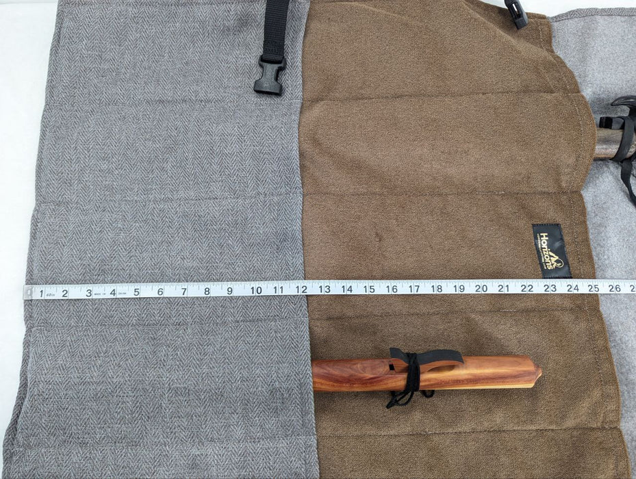 The Traveler | Native American Flute Bag [Holds 10-20 flutes]