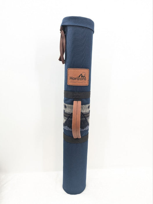 Seeker (Dark Blue) Native Flute Case #ISSE7 | In-Stock Case [Holds 1-3 flutes]