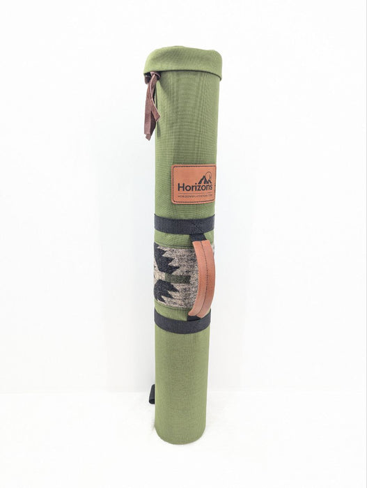 Seeker (Olive) Native Flute Case #ISSE4 | In-Stock Case [Holds 1-3 flutes]