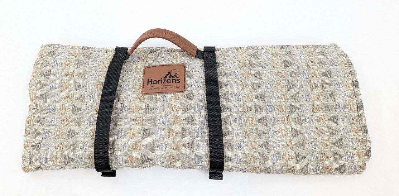 The Traveler | Native American Flute Bag [Holds 10-20 flutes]