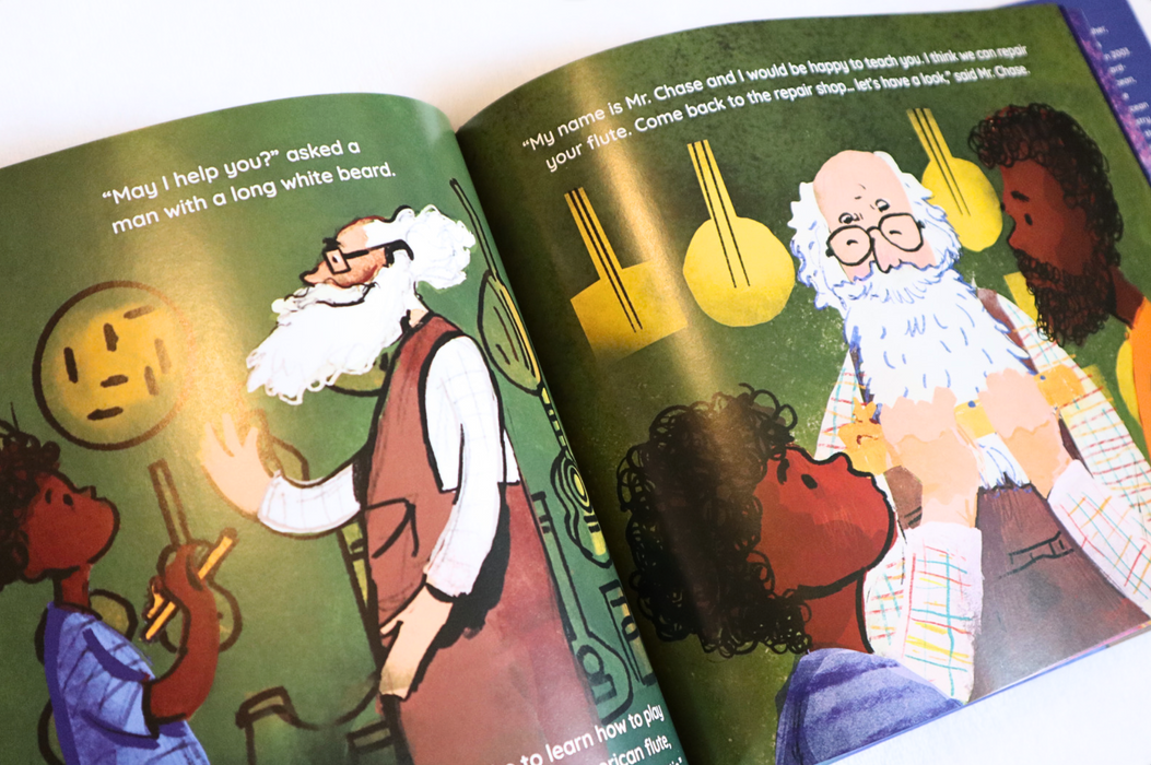 'The Flute' Childrens Book by Joel Harper