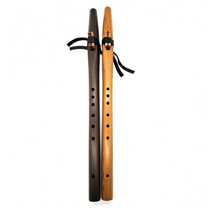Beginner Native American Style G Flute  | Medium Sized | Natural Heartwood Cedar