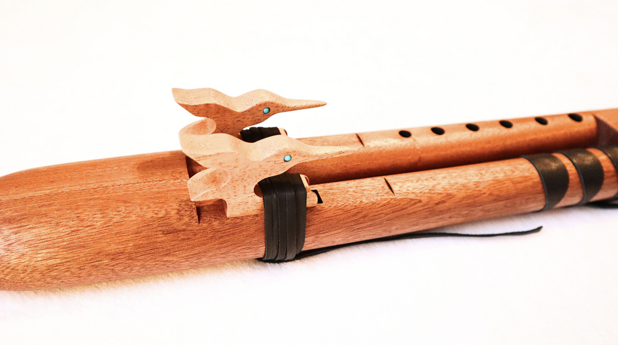 JD Flutes - Hummingbird Series 9-Hole Drone [B 440Hz] – Native American Flute