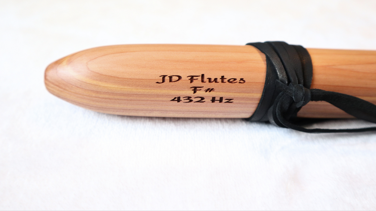 JD Flutes - Cedar Consciousness Series [F# 432Hz] - Native American Flute