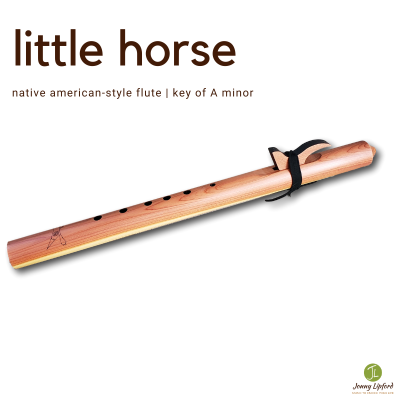 Butch Hall Flutes - Starter Series [A4] Native American-Style Flute - Little Horse
