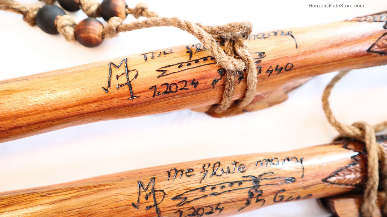Marton Pap Flutes - Rustic Feather Series [G] Native American-Style Flute