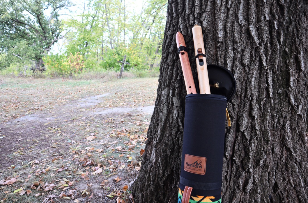 The Nomad | Native American Flute Case [Holds 5-7 flutes]