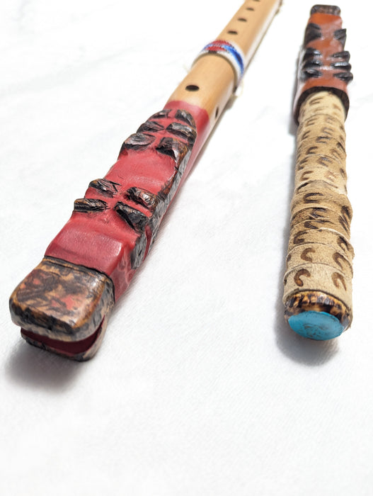 #AC46 Laughing Mallard Flute "Elk Magic" [F#] Native American-Style Flute