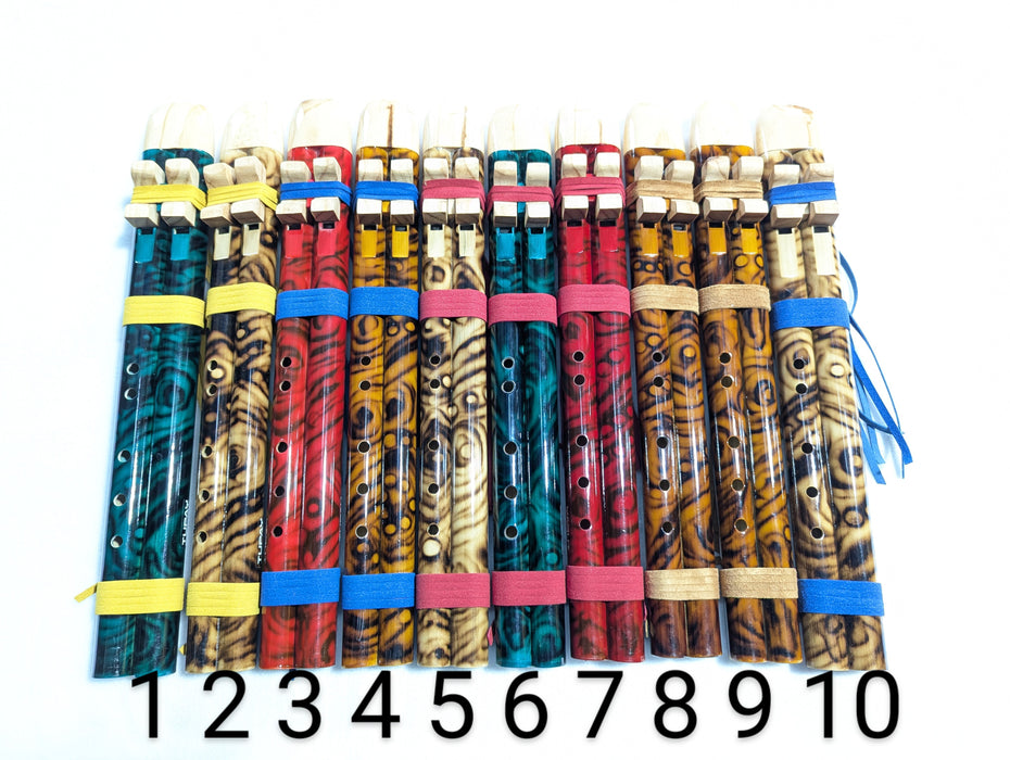 Bamboo Handcrafts - Bamboo Drones [B4 & A4] Native American-Style Drone Flute