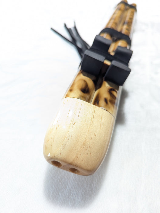 Bamboo Handcrafts - Bamboo Drones [B4 & A4] Native American-Style Drone Flute