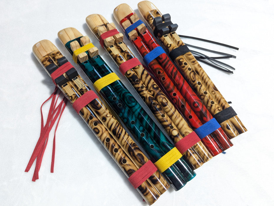 Bamboo Handcrafts - Bamboo Drones [B4 & A4] Native American-Style Drone Flute
