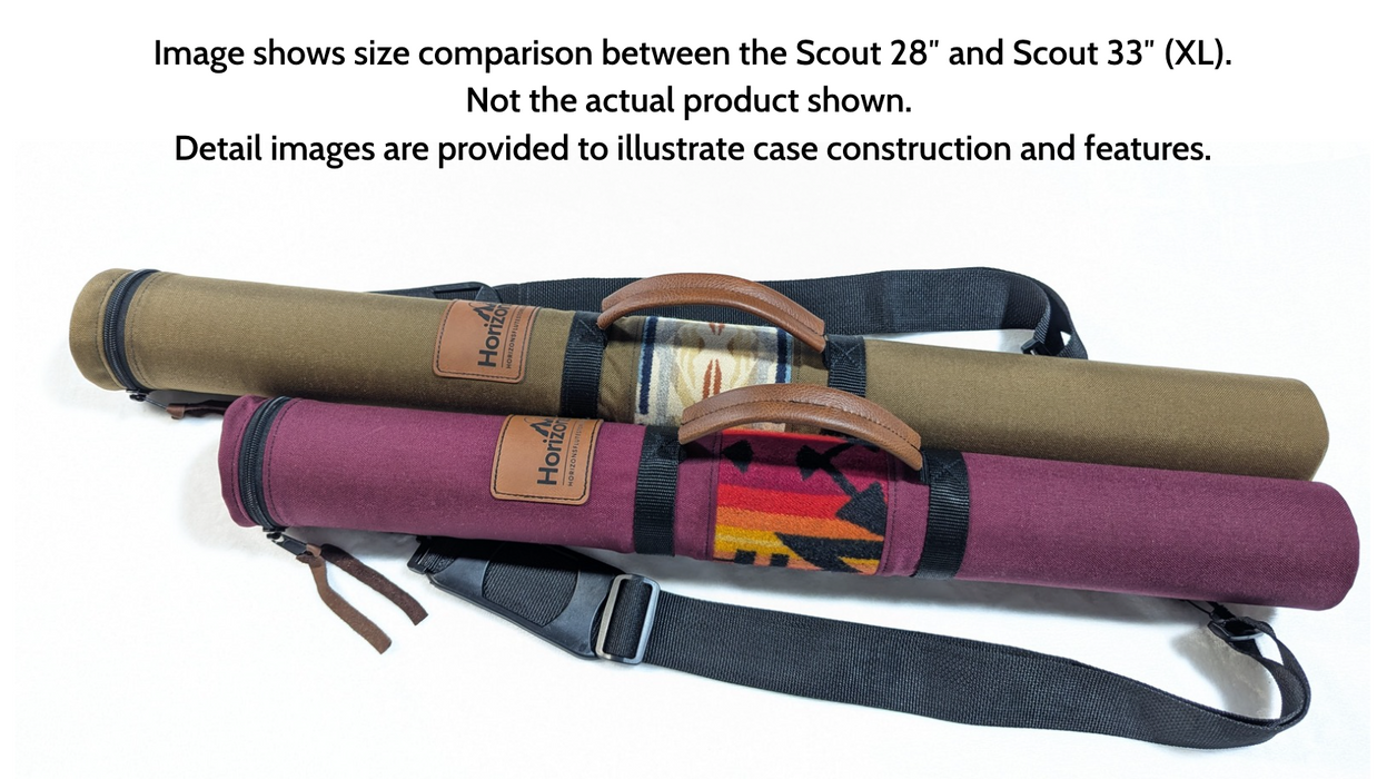 Scout XL (Tan) Native Flute Case #ISSC9 | In-Stock Case [Holds 1 flute]