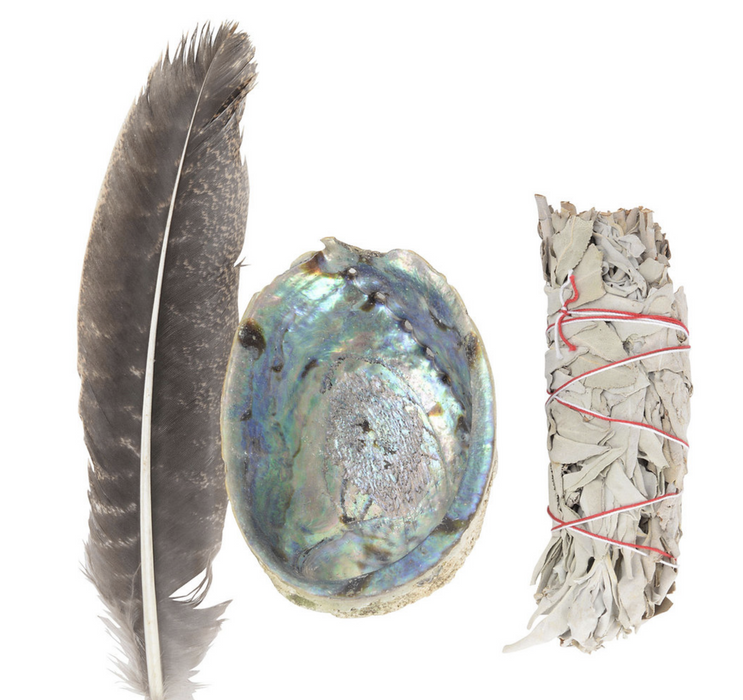 Sage & Abalone Shell Kit