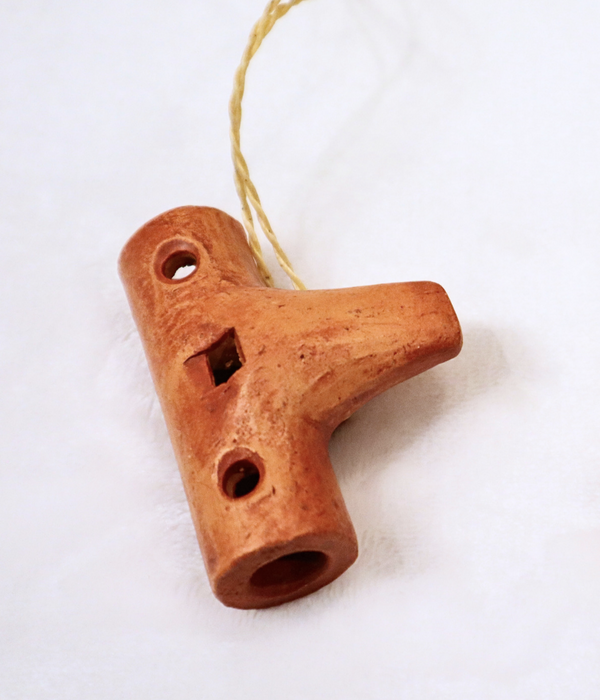 Tezcat Clay Whistle (Mockingbird) by Nash Tavewa