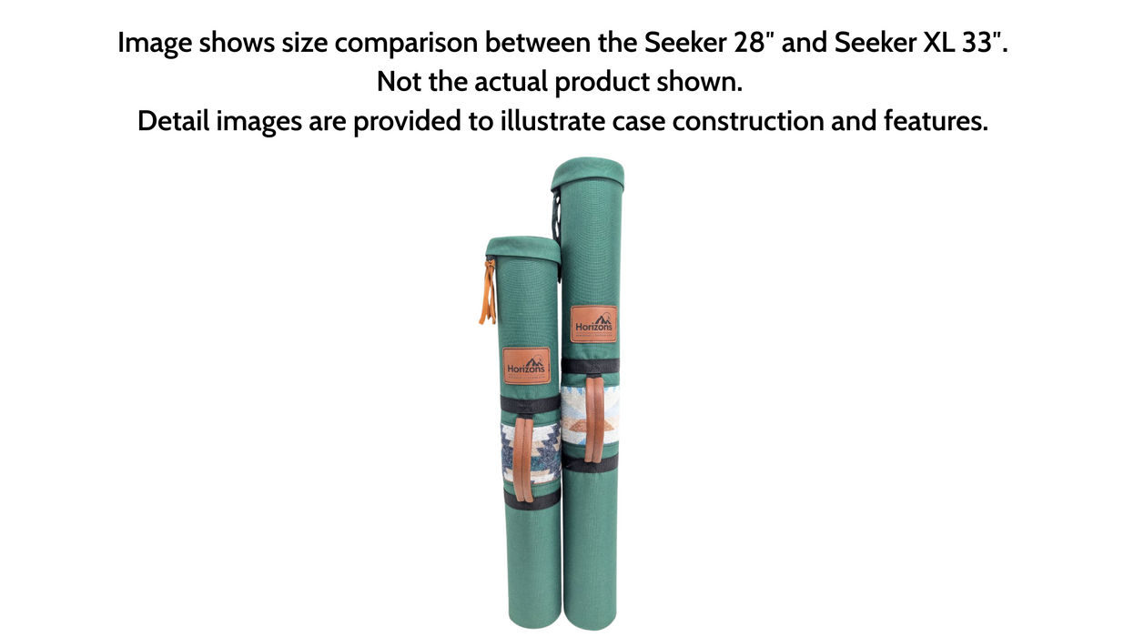 Seeker (Dark Blue) Native Flute Case #ISSE7 | In-Stock Case [Holds 1-3 flutes]