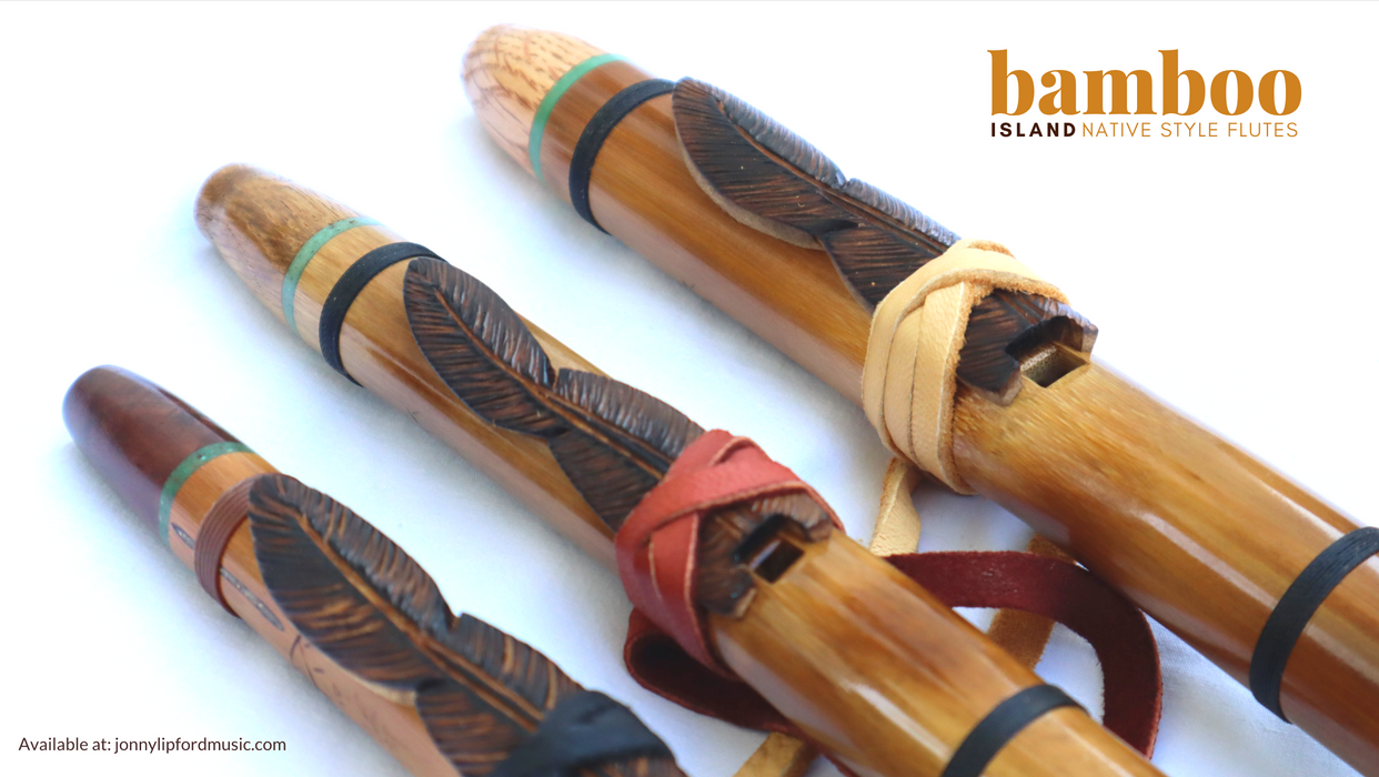 Island Flutes Bamboo Series [A4] Native American-Style Flute