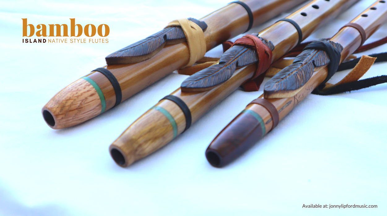 Island Flutes Bamboo Series [A4] Native American-Style Flute