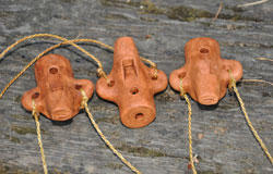 Bird Clay Whistle (Finger Flute) by Nash Tavewa