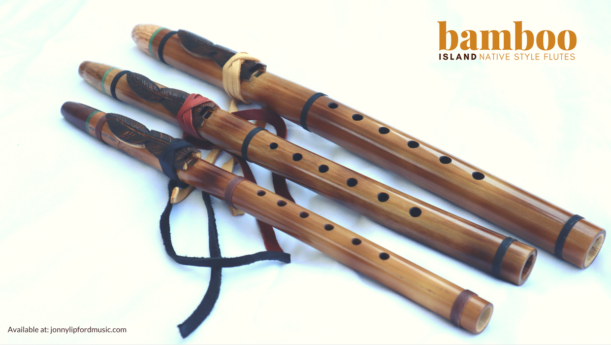 Island Flutes Bamboo Series [E5] Native American-Style Flute