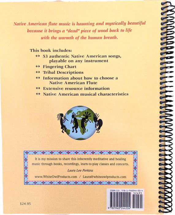 Native American Songs For Flute (Songbook) - Laura Lee Perkins