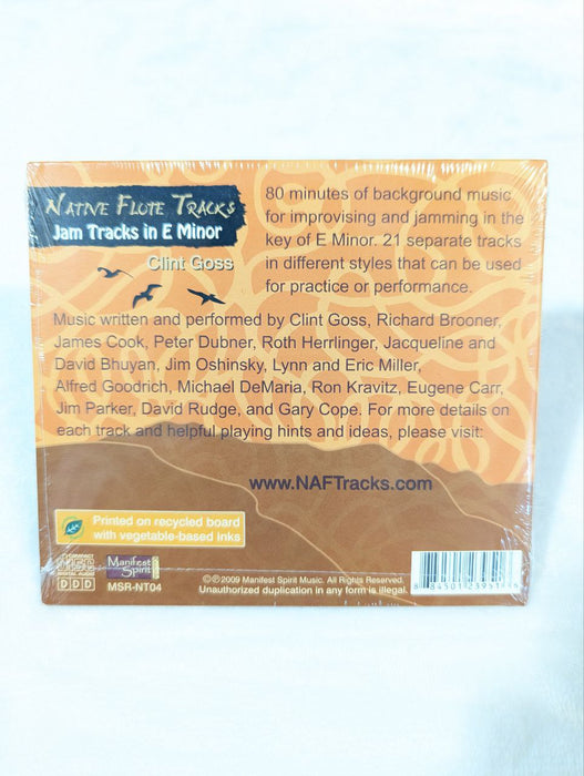 Native American Flute Tracks - Jam Tracks Em [CD]