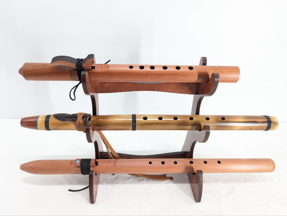 Triple Flute Stand Eco - Canyon [High Spirits]