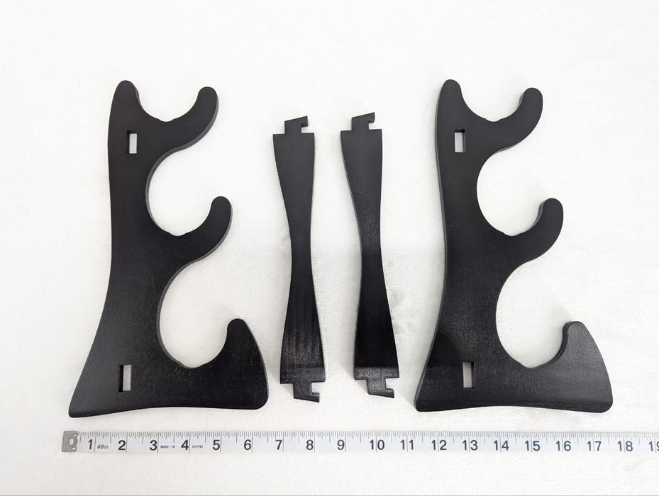 Triple Flute Stand Eco - Obsidian [High Spirits]