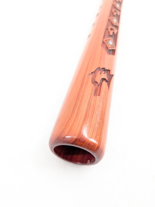 #1412 Pre-Owned High Spirits "Grey Wolf" Flute [F#]