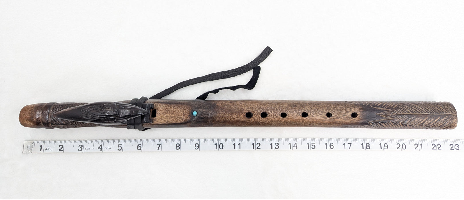 Marton Pap Flutes - Rustic Raven Series [F or A] Native American-Style Flute