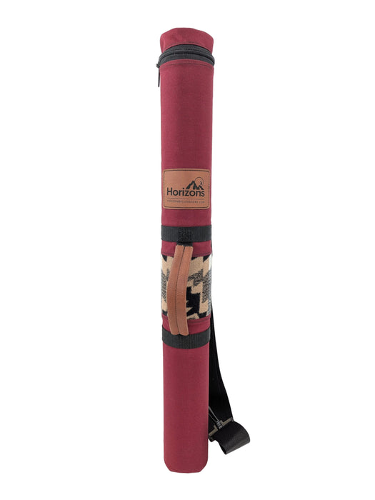Scout (Red) Native Flute Case #ISSC10 | In-Stock Case [Holds 1 flute]