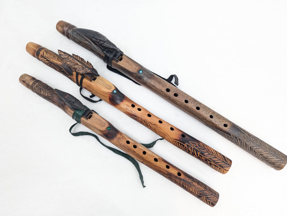Marton Pap Flutes - Rustic Feather Series [G] Native American-Style Flute