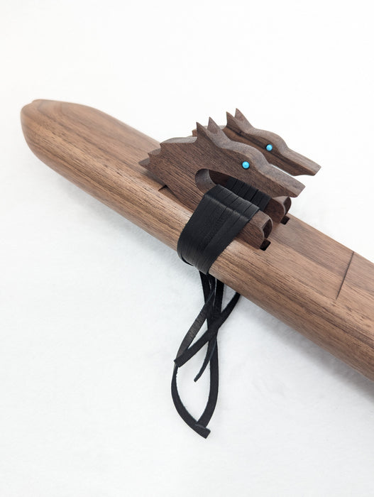 JD Flutes - Wolf Series 9-Hole Drone [F# 440Hz] – Native American Flute