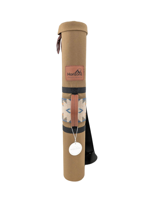 Seeker (Tan) Native Flute Case #ISSE14 | In-Stock Case [Holds 1-3 flutes]
